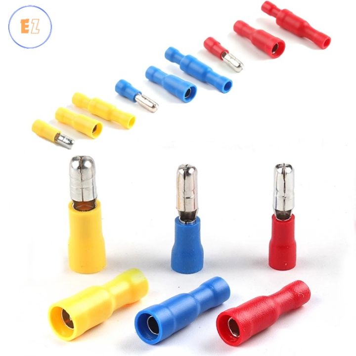 300PCS Motorcycle Brass Male&Female Bullet Terminal Electrical Wire