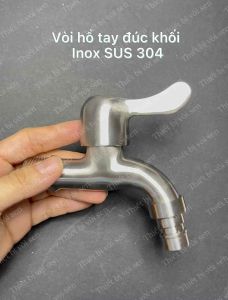 HCM Vòi hồ inox sus 304 vòi xả nước sus 304 cao cấp