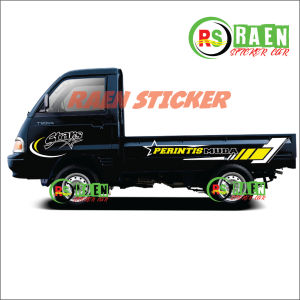STIKER VARIASI LIS BODY SAMPING STIKER START PERINTIS MUDA STICKER MOBIL  CARRY FUTURA T120 DLL TERBARU