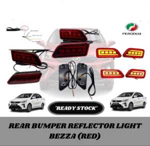 Perodua Bezza 2016-2022And Perodua Ativa 2021 Perodua Alza 2021 Rear Bumper Led Light Bar Reflector