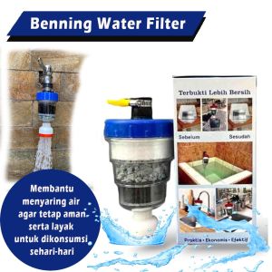 TITIK TIGA Filter Air BENNING Saringan Air Water Filter Penjernih Air - Filter Saringan Penjernih Air Benning