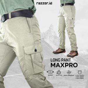 Celana Panjang Cargo Outdoor Gunung Hikemore Maxpro Terbaru