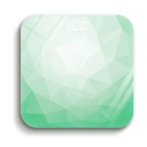 Precision Mirror-Friendly Electronic Scale with Liquid Crystal Display - High Hardness Elegant Design