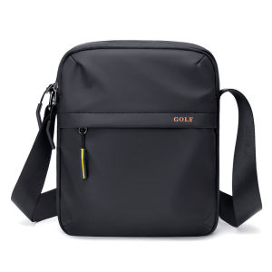 GOLF QUALITY Men Causual Sling Bag Messenger Bag Small Fashionable Style Single Shoulder Bag for Male Protable Belt Bags Male Travel Small Crossbody Bag