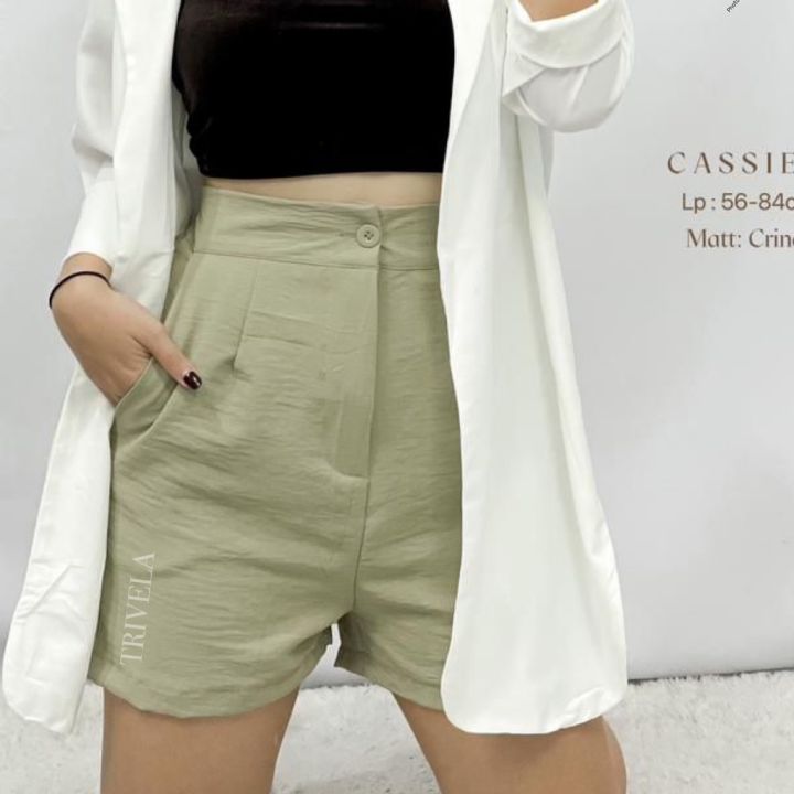 TOLLY%20-%20Celana%20Pendek%20Premium%20Cringkle%20Airflow%20/%20Cassie%20Crinkle%20Hotpants%20/%20SJJ%20-%20Image%2010