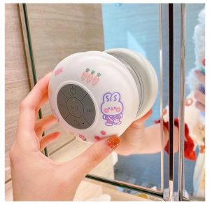Loa Bluetooth Không Dây Chống Nước +Tặng Kèm Sticker Dễ Thương Loa Gắn Nhà Tắm Gắn Tường Siêu Dính Trùm Sỉ Gia Thành