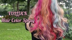 Temporary Hair Color Spray Instant Washable Hair Dye for All Hair Types Vibrant Color for Party Halloween Cosplay and Daily Use ( # 1 Blonde)