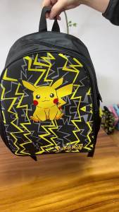 LZD pokemon  Elf pikachu Pikachu Cartoon Primary and Secondary School Student Polyester School Bag Children Backpack