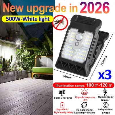 Solar Clip Light LED Outdoor Solar Wall Light BUY1 TAKE1 Waterproof Solar Led for Courtyard Street