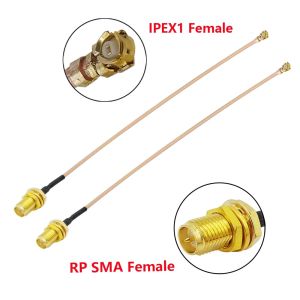Circuitrocks RG1.13mm RG178 Pigtail Extension Cable IPEX Cable SMA Female to uFL/u.FL/IPX/IPEX-1 Female Jack WIFI