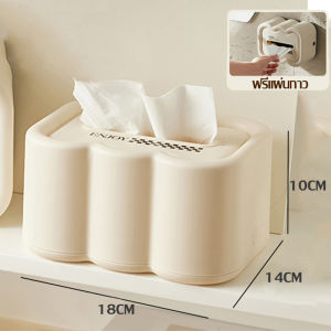 Fine day กล่องทิชชู่ สไตล์โมเดิร์น เรียบง่าย มีสปริงในตัว ดึงกระดาษออกง่าย สวยงาม ใช้งานได้จริง จะติดผนังหรือวางบนโต๊ะก็ได้