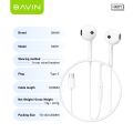 BAVIN HX871 HiFi Wired Type-C Earphone StereoAudio Sounds Built-In Microphone Wired Earphone. 