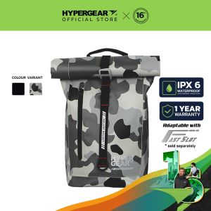 Hypergear Beg Galas Aero 25L / Hypergear Dry Pac Aero 25L - Fast Slot Adapt (Backpack Waterproof Easy Access Compartment Durable Outdoor Motorcycle)