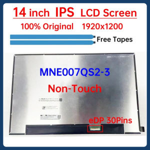 14 Inch Laptop LCD Screen MNE007QS2-3 Display Matrix Panel Replacement 1920x1200 IPS 45% NTSC eDP 30 Pins Non-Touch