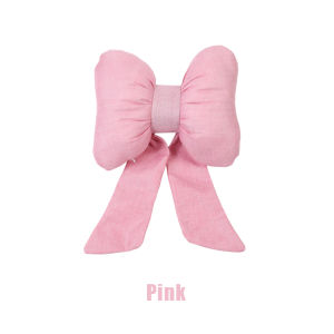 Butterfly Bow Tie Neck Pillow for Car Seat Head Restraint with Cotton and Linen Neck Support Cushion for Neck and Waist In Car