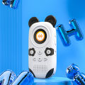 RUIZU เครื่องเล่น MP3บลูทูธ X31พร้อมลำโพงในตัวมินิน่ารักหุ่นยนต์เรียนรู้เด็กบลูทูธ5.0 Lossless เครื่องเล่นเพลง HiFi แบบพกพา Walkman พร้อมวิทยุ FM บันทึกเสียงนาฬิกาจับเวลาปลุกเครื่องนับก้าวสนับสนุน TF การ์ด SD สูงถึง64GB. 
