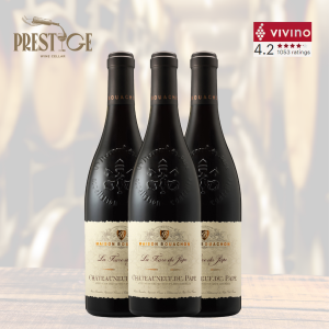 3 Bots - La Tiare Du Pape Chateauneuf-Du-Pape 2022