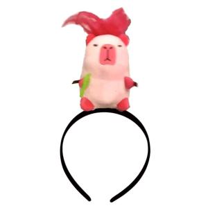 Quirky capybara Headband mềm mại và thoải mái hình động vật headband cho các bên động vật hoạt hình phụ kiện tóc