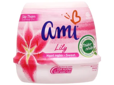 Sáp thơm Ami 200g hương hoa lily/lavender