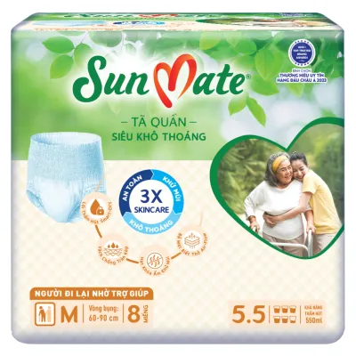 TÃ QUẦN NGƯỜI LỚN SUNMATE M9/L8/M8/L7/XL7/M18/L16/XL14/L14