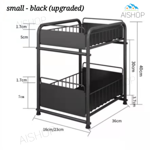 [SG Seller] Cabinet Organiser Rack / storage rack / Desktop Organiser / Kitchen rack / Under Sink Rack / Office rack