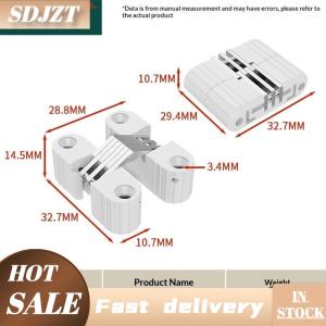 SDJZT Cross Hidden-Hinges Plastic Iron Folding Door Table And Chair Cross Hinge Plastic Concealed Hinge Furniture Hardware Accessories