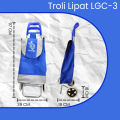 Troli Belanja Troli Murah Terlaris Tas  Belanja Shoping Troli / Keranjang Pasar Troli Belanja Lipat. 