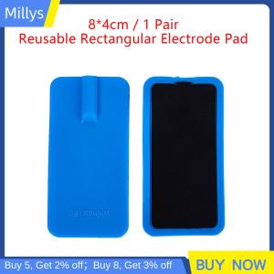 Millys 1 cặp cơ bắp kích thích điện cực miếng đệm cơ bắp giảm đau thay thế miếng đệm cho hàng chục cơ thể Toning Máy trị liệu