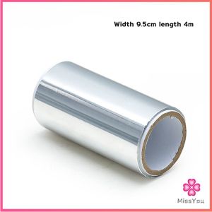 Missyou ฟอยล์ไฮไลต์ผม ใช้ ย้อมสีผม ฟอกสีผม กว้าง 9.5cm ทนทาน ตัดได้หลายขนาดตามใช้งาน Aluminium Foil Rolls