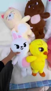 50cm New SKZOO Stray Kids Huang Xuanchen FM Mi JINRET BANGCHAN HAN Couple Plush Dolls for Children Festival Gift BBOKARI