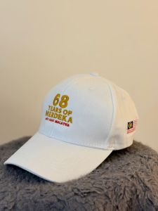 Baseball Cap Malaysia Merdeka 68 Anniversary 2025 Special Edition