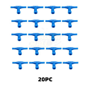 100PC Aquarium Control Valves Air Pump Air Hose Connector/Control Regulator for 3/16"ID Tubing