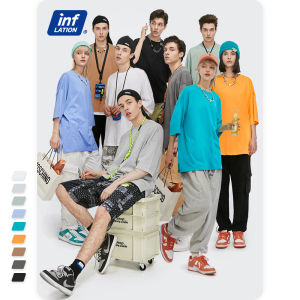 2024 ถูกแต่ละชุดเสื้อยืดแขน สไตล์ฤดูร้อน คลาสสิกนักเรียน ชายหญิง ฟชันแขนสั้น ทรงหลวม โอเวอร์ยุโรป อเมริกัน ราคาล่าสุด