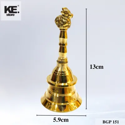 ORIGINAL BRASS POOJA BELL/PRAYER GHANTA/POOJA BELL/POOJA USAGE/TEMPLE ACCESSORIES/GIFT