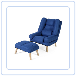 【Pure Care】 F5 Foldable Lazy Sofa Chair / Sofa Bed with Legrest