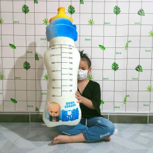 GỐI ÔM CHO BÉ GỐI NGỦ LOẠI DÀI CHO BÉ ÔM HÌNH BÌNH SỮA MẪU MỚI