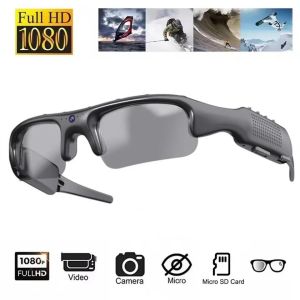 HD 1080P glasses WIFI camera outdoor bicycle motorcycle safety protection sunglasses camera polarizer sports camera