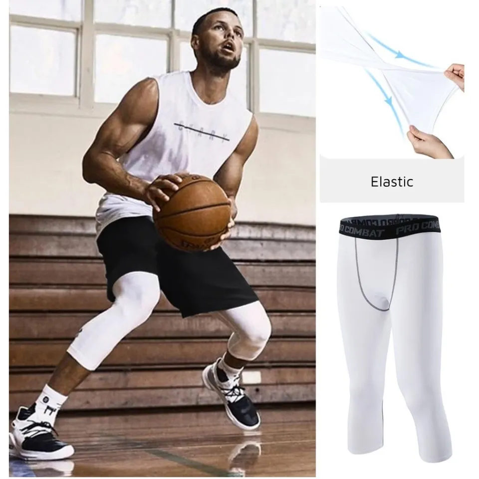 Men's Pro Combat basketball compression tights 1/2/3/4 Supporter Swimming  Running Compression Shorts Leggings
