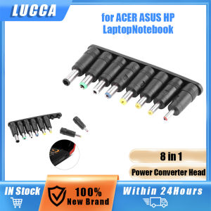 8in1 Universal DC Power Adapter Socket Female Plug Charger Tips for ACER ASUS Samsung Laptop
