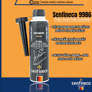 [HCM]VỆ SINH KIM PHUN BÉC XĂNG Ô TÔ CHÍNH HÃNG ĐỨC SENFINECO 9986