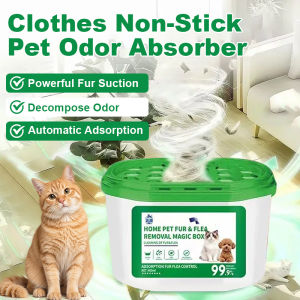 Air Purifying Box Pet Hair Remover/Continuous Purification Odor Neutralizing/For Home Family All Ages Pet Grooming