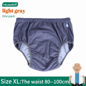 ZQHL Incontinence underwear male female diaper pants Light incontinence adult Cotton blend washable diaper pants