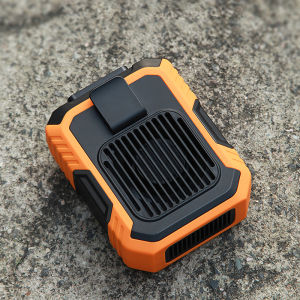 [BÁN CHẠY] Quạt Tích Điện Kiêm Sạc Dự Phòng Đeo Thắt Lưng 6000mAh Quạt Đeo Cổ Cầm Tay Đeo Thắt Lưng Tiện Dụng Có Đèn