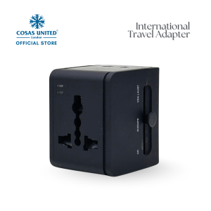 Cosas United - Universal Travel Adaptor with USB & Type C