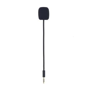 Mini Headphone Microphone for Cloud Flight Game Mic Computer PC Gaming Headsets Noise Cancelling Detachable Replacement Accessories