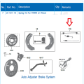 Kit Spring Front & LH (24151173) for BAJAJ RE Compact FI FL & Maxima Z FL Model Genuine Bajaj re tuktuk accessories 1SET. 