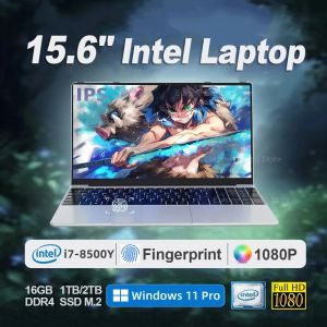 【รับประกัน 3 ปี + ซีโอดี】15.6 นิ้วแล็ปท็อปบางเฉียบ Intel Core 8500Y 16GB RAM 1TB SSD 1920 * 1080 จอแสดงผล HD สำนักงานวิจัยพีซี Windows 11 Pro