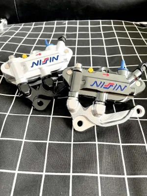 [ COMBO HEO PÁT CHO VARIO/VISION/CLICK ] __ Heo NISIN 4pis lỗ trụ 6-8 kèm pát gắn đĩa size 260/267mm