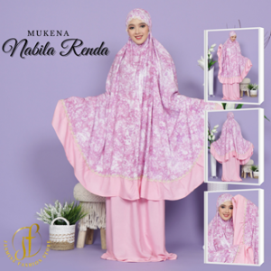 Mukena Bali Nabila Renda By Zahwa Untuk Dewasa Dan Remaja Bahan Rayon Premium Murah dan Terbaru