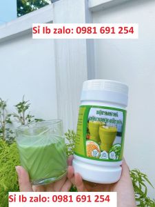 Bột rau má đậu xanh cốt dừa Organic 37 - Làm đẹp da tốt cho hệ tim mạch ( hộp 500g )